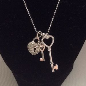 3 charm necklace